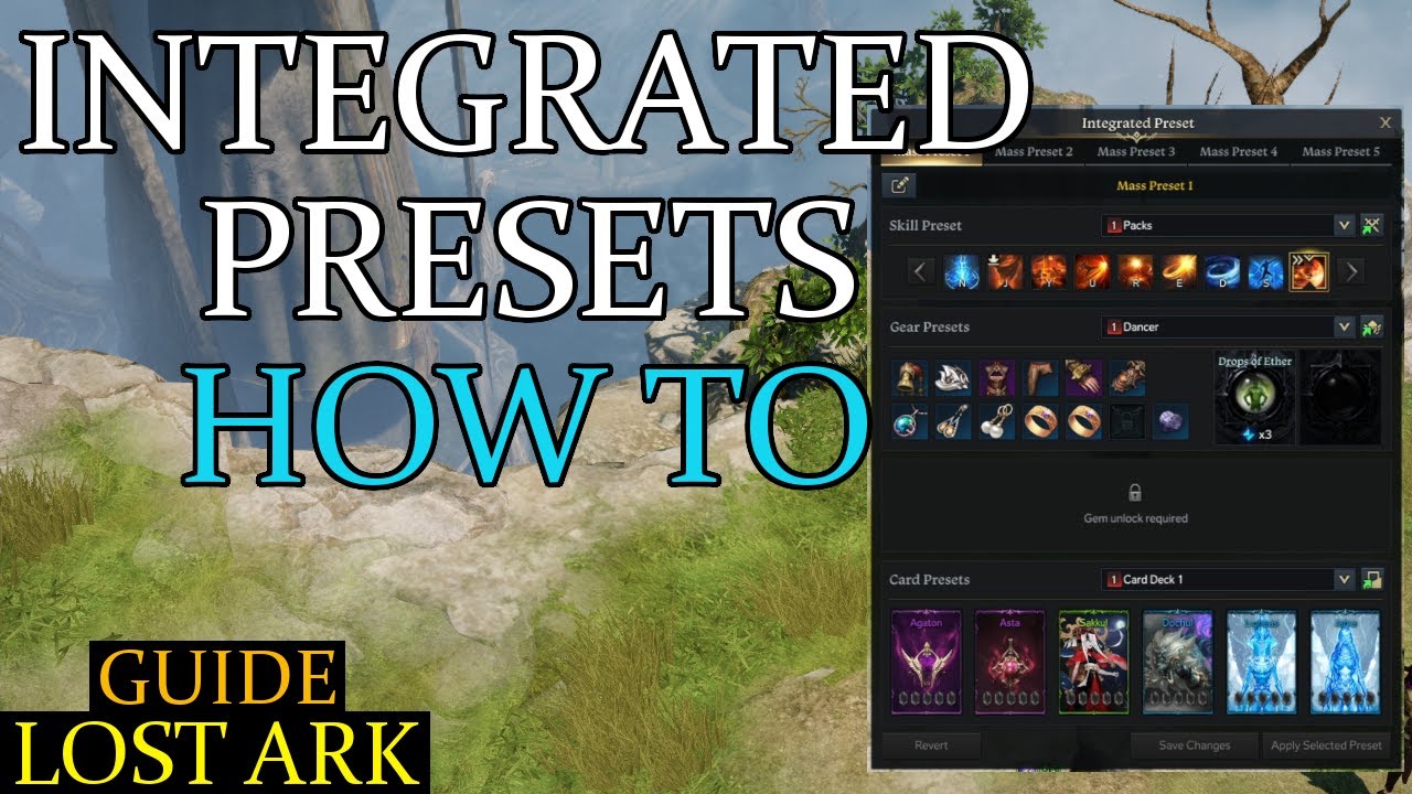 Lost Ark - Integrated Presets how to (Guide) - YouTube