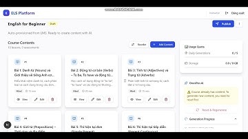 ELS – AI-Powered Course Creation Tool for Moodle (LTI 1.3)