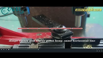 How to Copy MUL T LOCK Keys for Dimple Key Cutting on All Vertical Manual Key Machine?