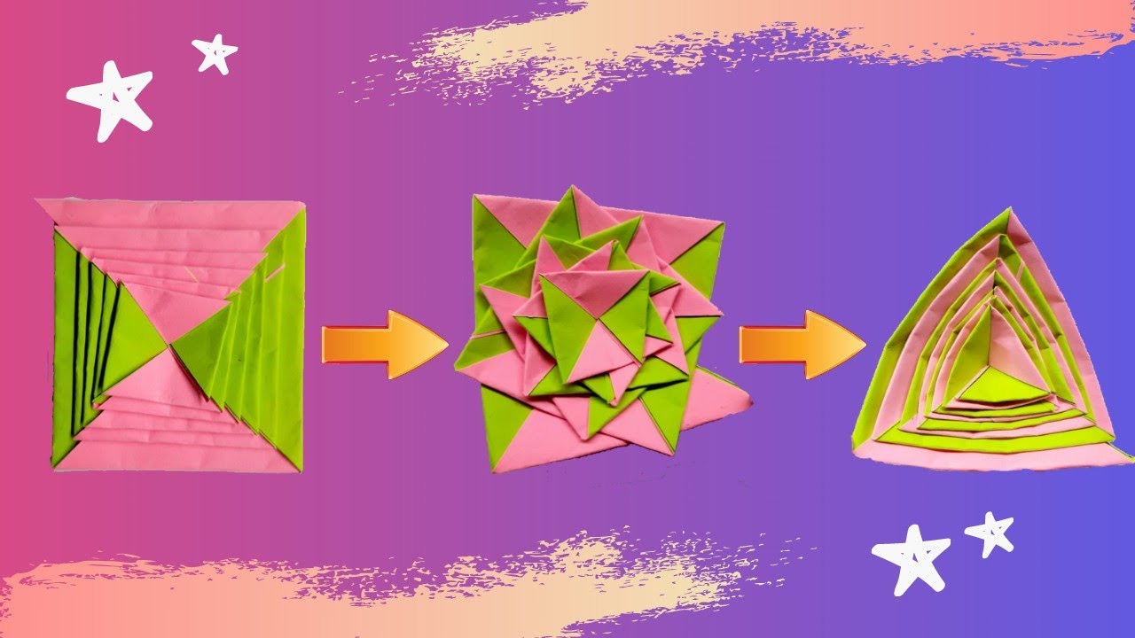 paper toy | paper craft | how to make a paper toy for children | - YouTube