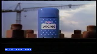 Secret Antiperspirant Commercial - 1989