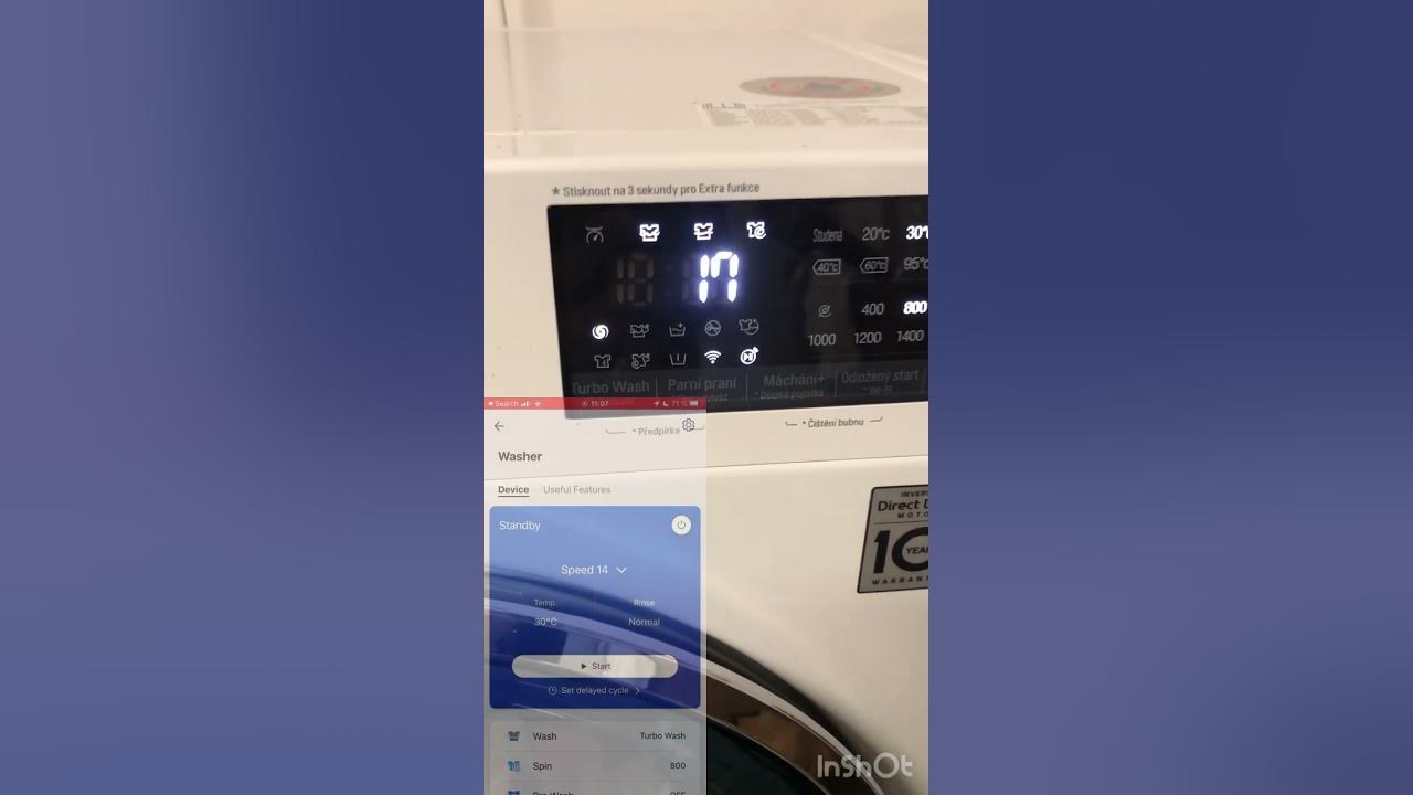 How To Remote Start LG Washer & LG ThinQ app YouTube