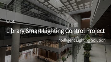 Smart Library Lighting Project | Guangzhou Panyu Library Powered by Easyctrl
