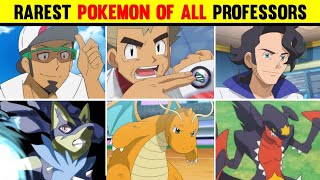 Rarest Pokemon Of All Professors | Rarest Pokemon Of Trainers | Hindi |