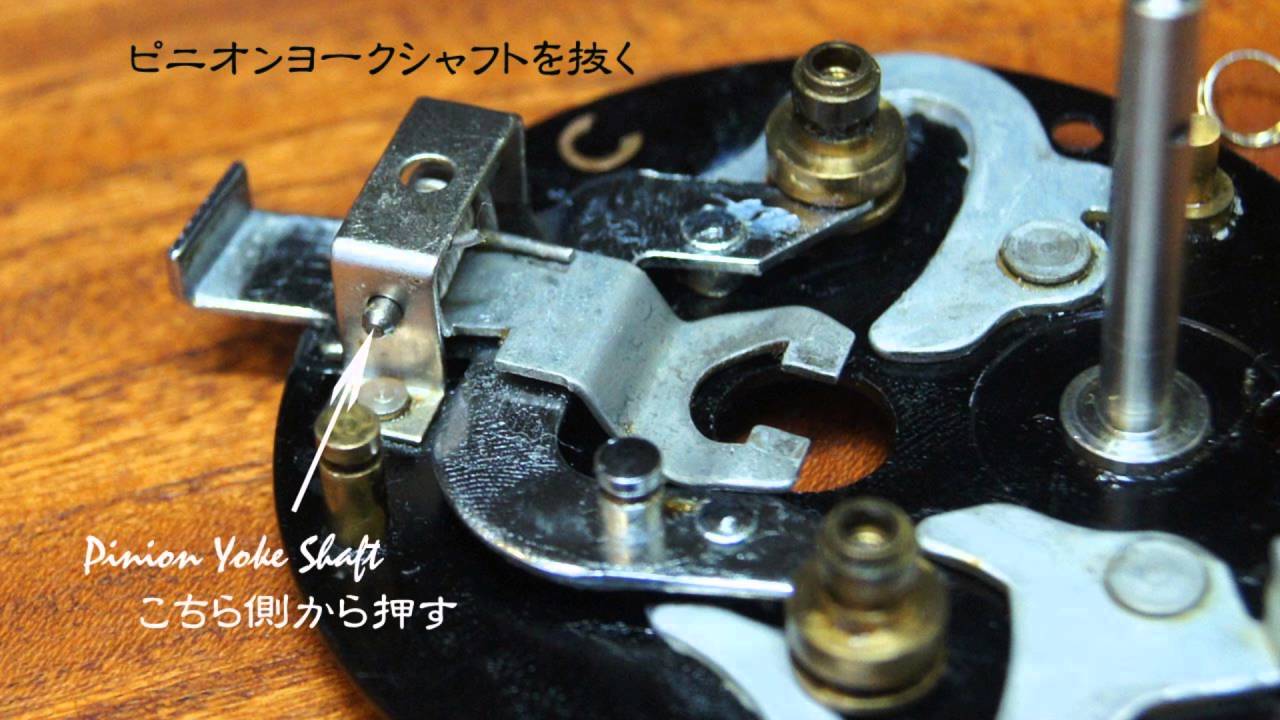 オールドABUのBrake Plate分解Pinion Yoke交換gear ratio 3.5：1