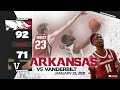 Arkansas vs. Vanderbilt 1/23/2021