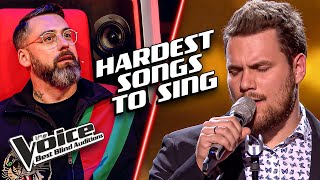 The most CHALLENGING songs to sing | The Voice: Best Blind Auditions