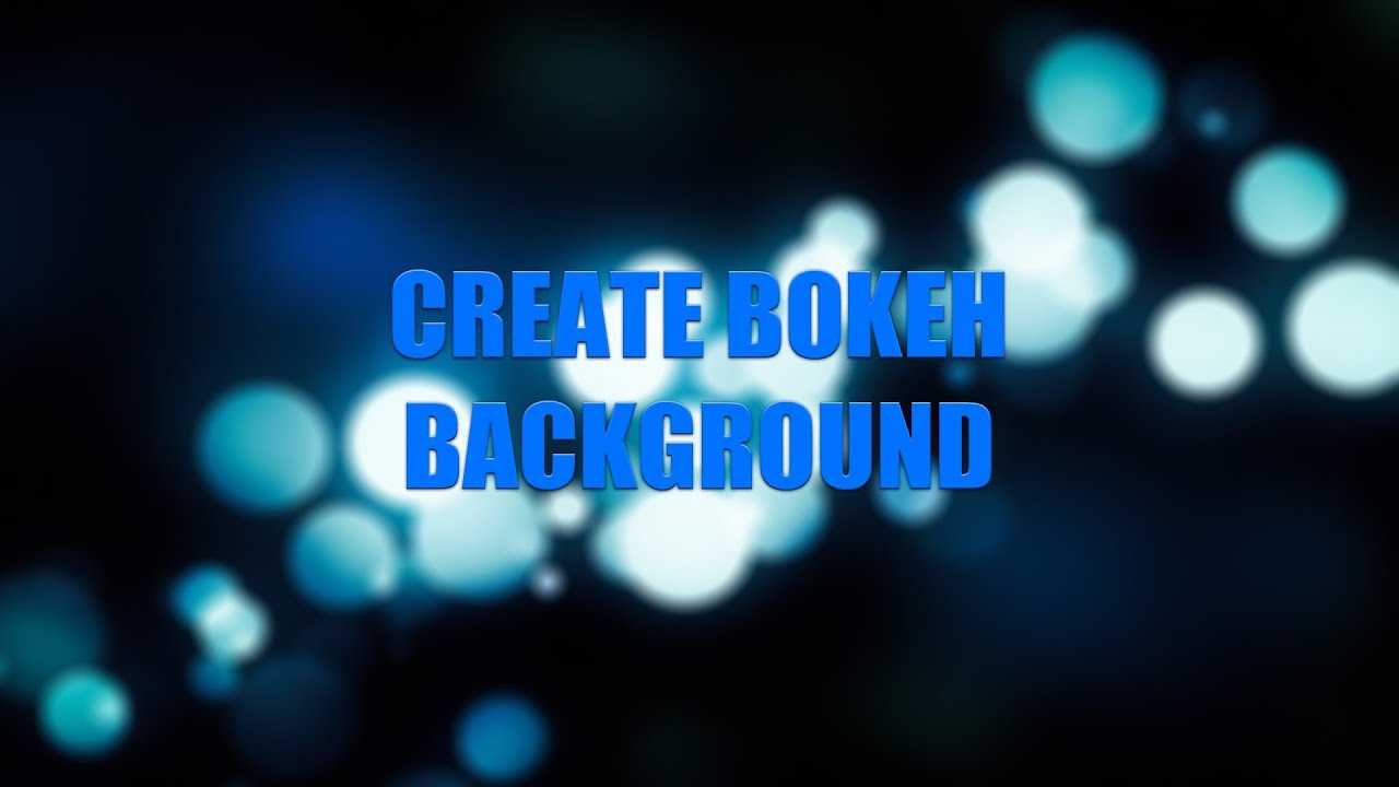 Create a Bokeh Background in After Effects
