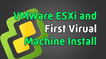 Bare Metal ESXi and First Virtual Machine Install