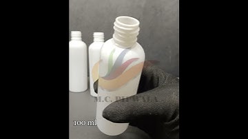 introducing 100 ml Milky White round pet bottle [Neck Size: 19 mm] by M.C. PIPWALA!