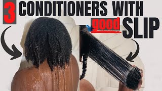 3 CONDITIONERS TO DETANGLE WITH | NATURAL HAIR TIPS | LYNDA JAY