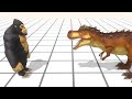 Multiverse GORO THE GIANT vs T-Rex in Buntasy and Animal Revolt Battle Simulator