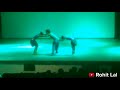 Nisha aayushi rohit dance performance in the dance tym feel the stage 2 in arya auditorium delhi