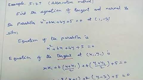 Class 12//chapter 5//Example 5.27(Alternative Method)