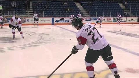Drouin returns to the Mooseheads