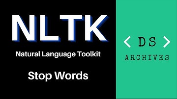 Part 2 - How to remove Stopwords using NLTK - python (Natural Language Toolkit Tutorial)