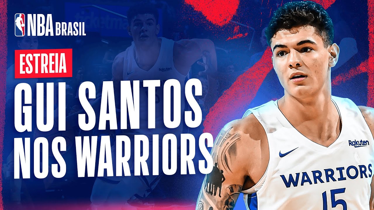 NBA Draft: Golden State Warriors seleciona Gui Santos para jogar