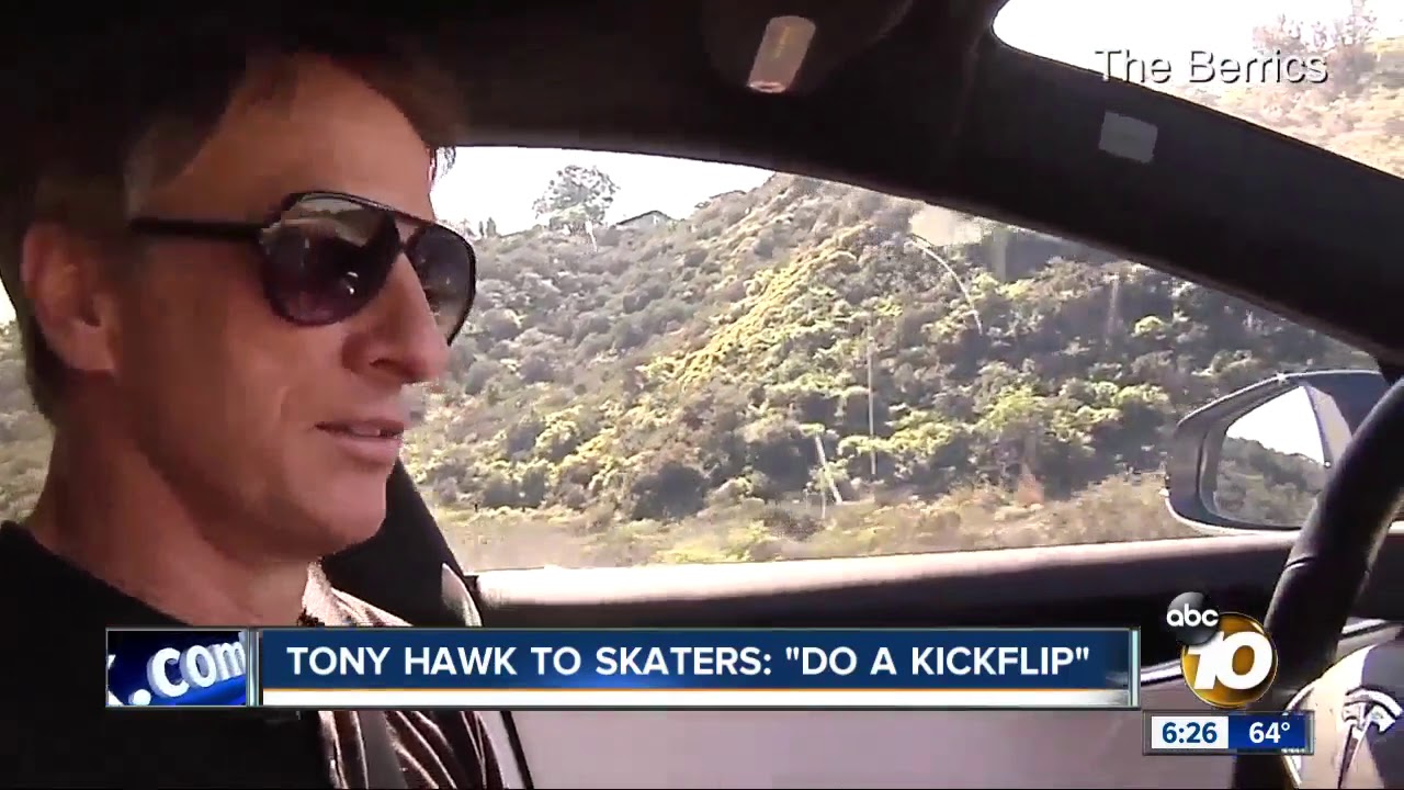 Tony Hawk to skaters: Do a kickflip 