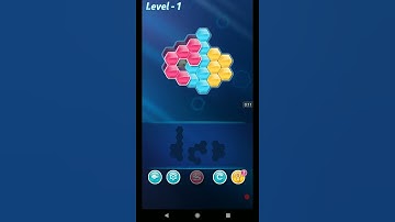 BLOCK HEXA PUZZLE LEVEL 1 ANSWERS NOVICE PACK