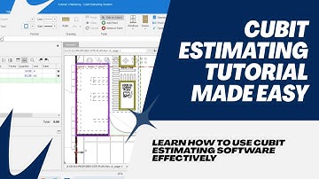 Cubit Estimating Basics Tutorial | Beginner’s Guide to Takeoffs & BOQs
