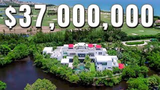 The BIGGEST & MOST EXPENSIVE MEGA MANSION in North Palm Beach, FL