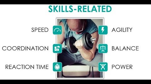 6 Components of Skill Related Fitness