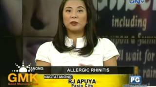 Recurring allergic rhinitis