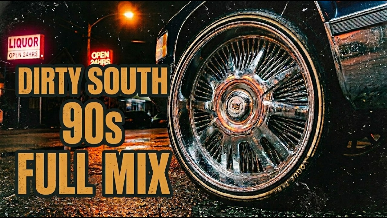 Dirty South 90s Full Rap Mix | Southern Rap, Chrome Rims & Bass