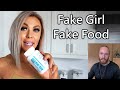 Brittany Dawn: Fake Vegan Food for a Fake Plastic Girl