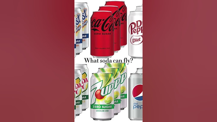 What soda can fly? #funny
