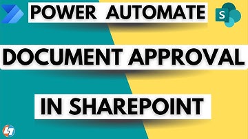 Power Automate - How to Create Document Approval Process in SharePoint Document Library