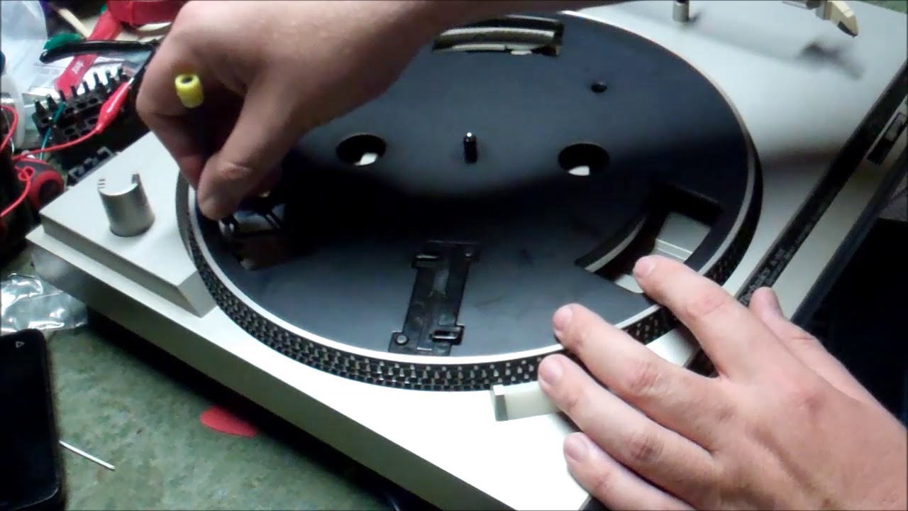 Technics SL-B35 Adjustment and final testing