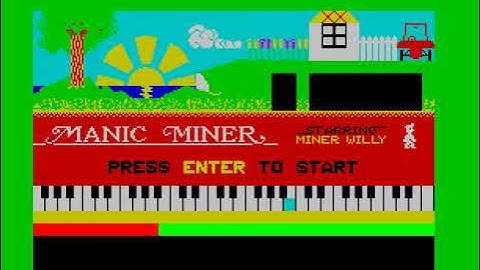Sinclair ZX Spectrum 48k Manic Miner Steve J  N