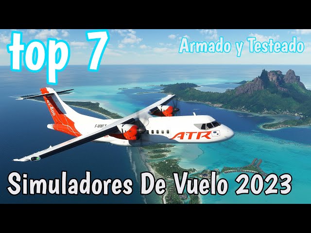 25 Simuladores de vuelo TOP (Profesionales y para PC) - IAT