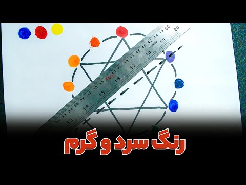 رنگ‌های سرد و گرم