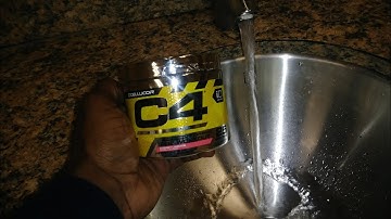 Cellucor c4 original pre workout review