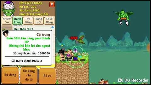 ( Ngọc Rồng online ) mở skill 2 đệ tử sự kiện x2