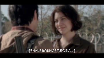 after effects – bounce shake tutorial.
