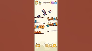Bird sort color game level 625 #games #gameartdesign #gamedesign #gamelevel #gamedevelopment #levela
