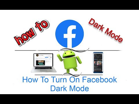 How To Turn On Facebook Dark Mode