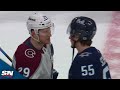 Avalanche And Jets Exchange Handshakes After Five-Game Series