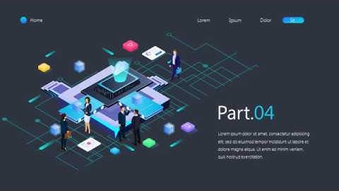 Blue best teamwork big data analysis report ppt