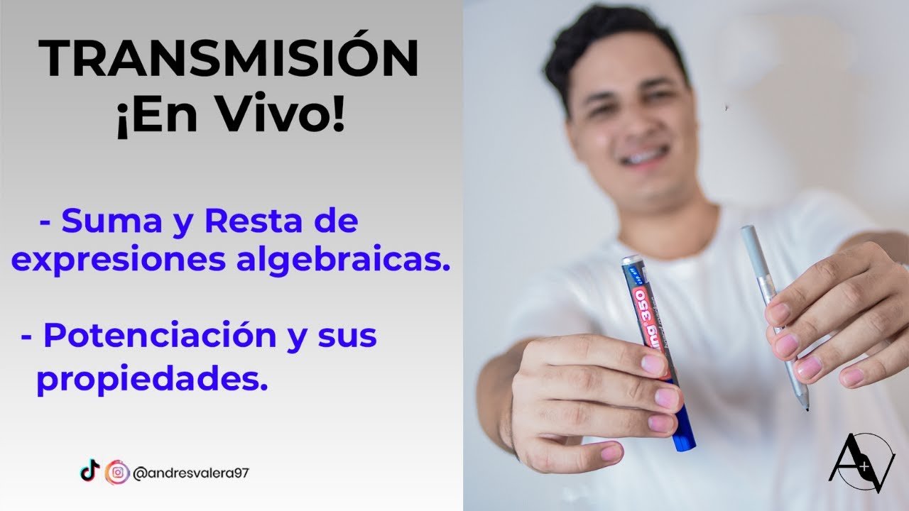 Ejercicios de expresion algebraica