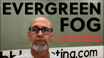 Evergreen Fog (SW 9130) | Sherwin Williams 2022 COLOR OF THE YEAR!