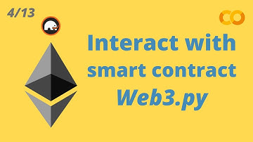 Interact with Blockchain Contract with Web3 Python