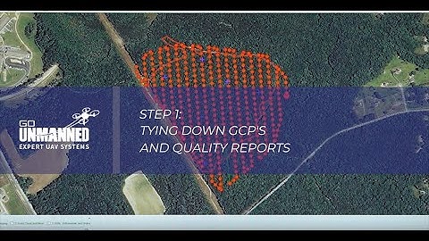 Processing in Pix4D, Setp 1: Tying Down GCPs & Quality Reports