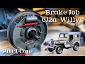 Here’s how to install a Willys Jeep Brake Kit for a CJ2A from Ron Fitzpatrick Jeep Parts, Part One