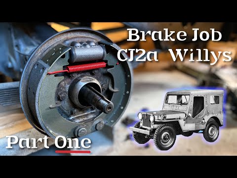 Here’s how to install a Willys Jeep Brake Kit for a CJ2A from Ron Fitzpatrick Jeep Parts, Part One