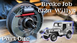 Here’s how to install a Willys Jeep Brake Kit for a CJ2A from Ron Fitzpatrick Jeep Parts, Part One