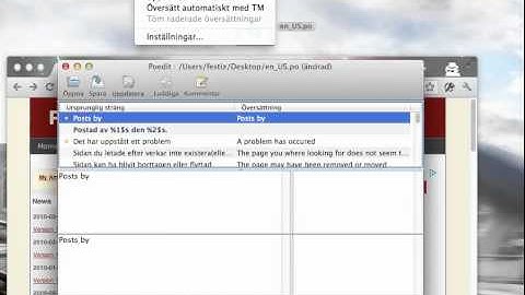 Editing language files with POEdit